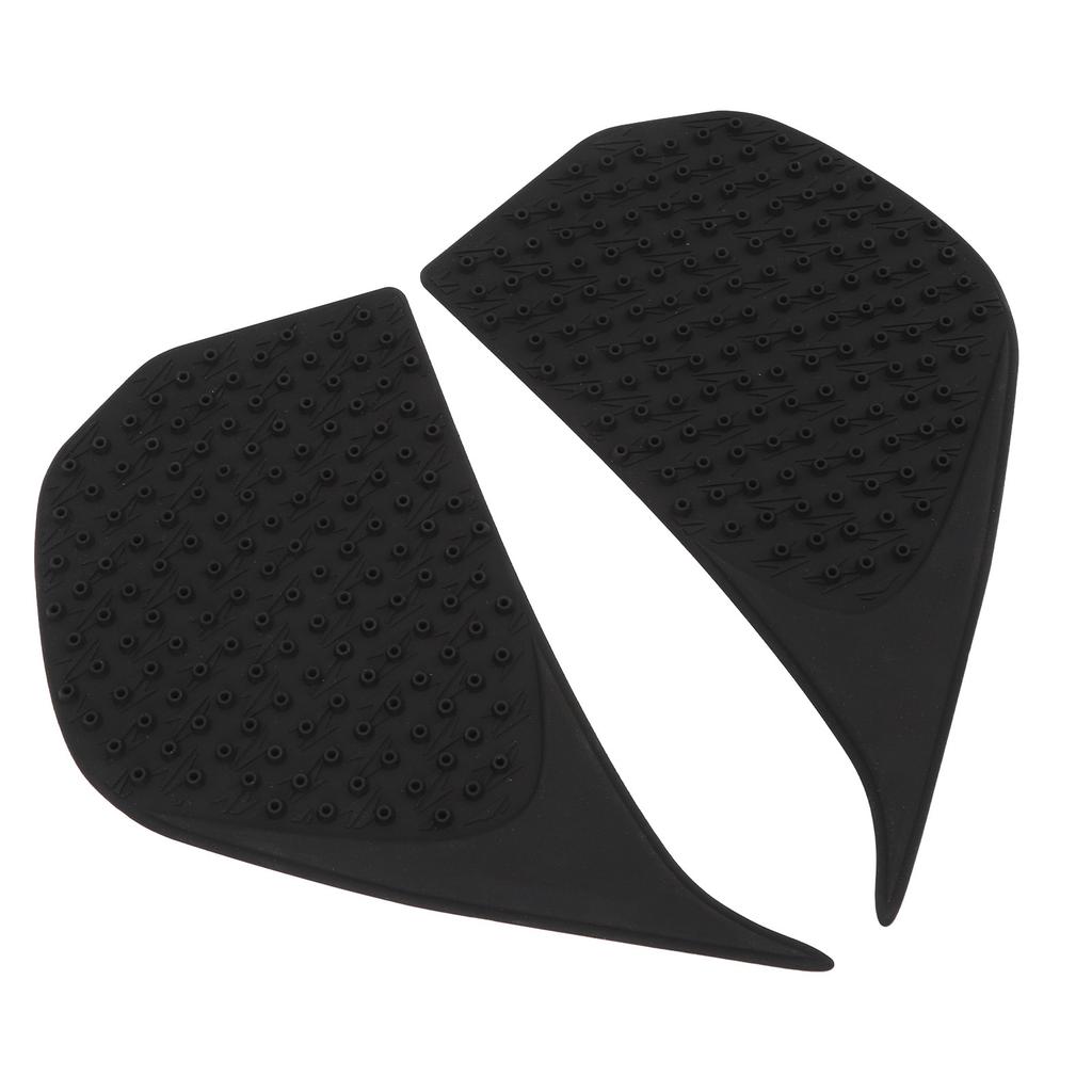 1 Pair Motorcycle Tank Pad Waterproof Rubber Anti Slip Side Tank Knee Grip Traction Pad Protector