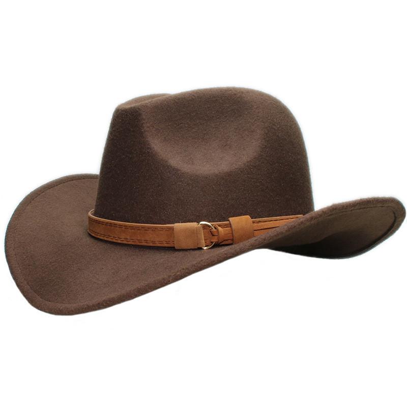 Klassieke Western Cowboyhoed Met Brede Rand Voor Zomerse Zonbescherming Volwassenen En Kinderen