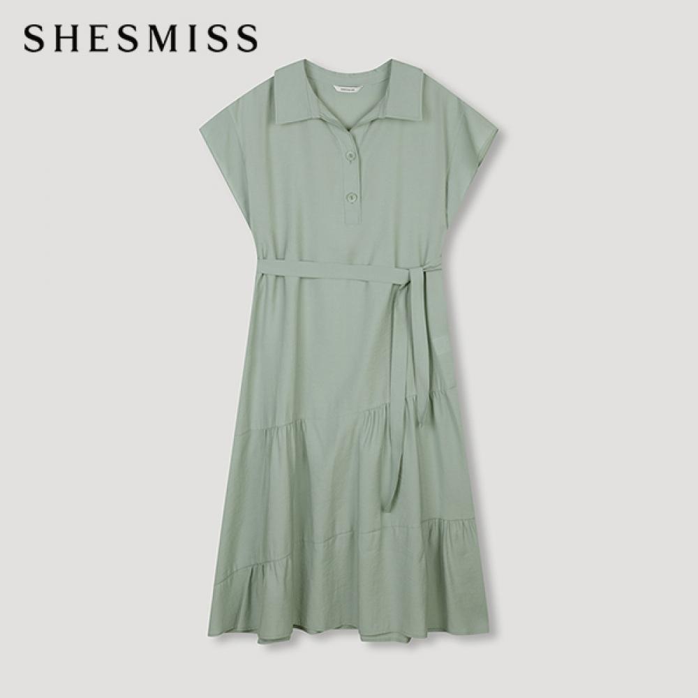 

She S MiSS Diagonal Shirring dreSS Swwopn22150 Mi minted/55