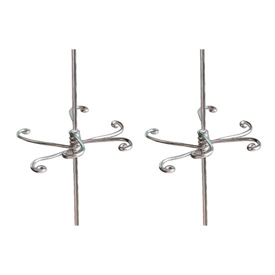 Metal Plantestamme Support Dekorativ Monstera Plante Stamme Support Genanvendelig Plante Stabilisator til Monstera Indendørs Potteplanter Udendørs Planter
