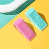 Silicone Door Stopper Reusable Shock Absorbent Block Wedge Doorstops Door Handle Stopper Home Office Door Anti-collision Stopper