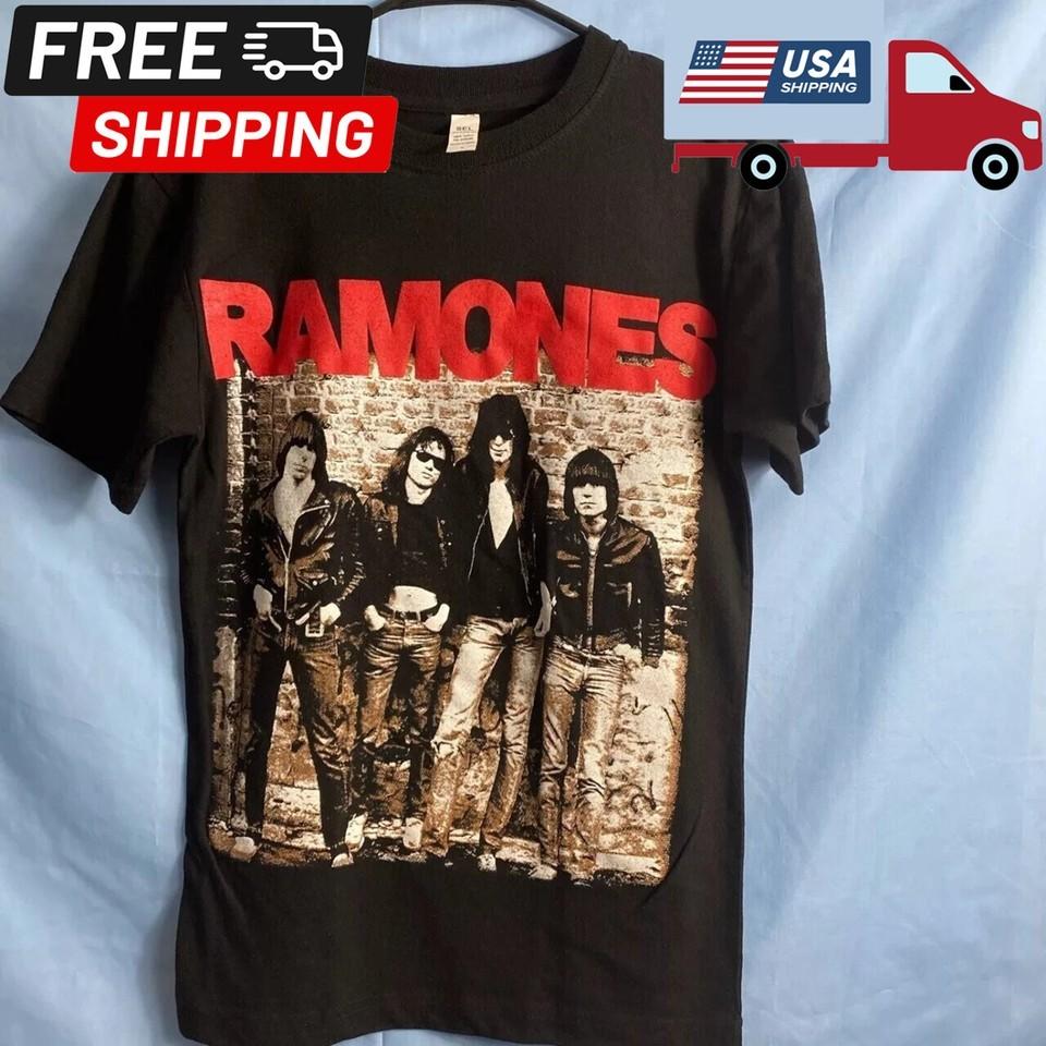 

The Ramones Shirt Short Sleeve Black Cotton Tshirt Size S to 5XL Unisex T-Shirt L