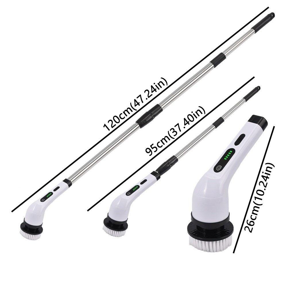 Wireless Electric Cleaning Brush 9-in-1 Electric Spin Scrubber  Floor Cleaning