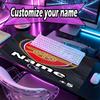 Custom Name Personalized football team F.C Pattern Mousepad, Laptop PC Desk Mat, Decorative Desk Mat for Home Keyboard Pad Gift