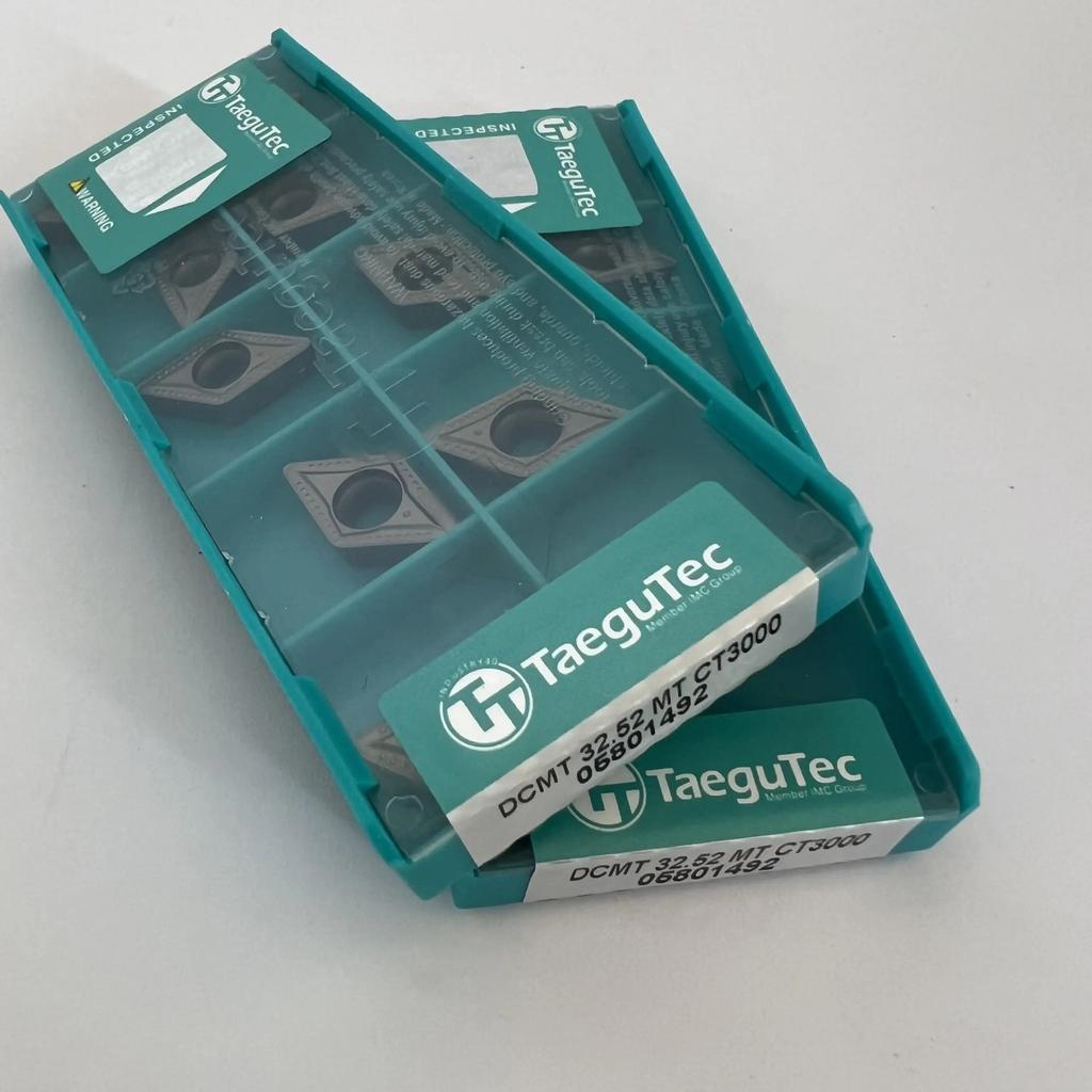 TaeguTec / DCMT11T308MT CT3000 /Original Genuine CNC Alloy Blade 10 PCS