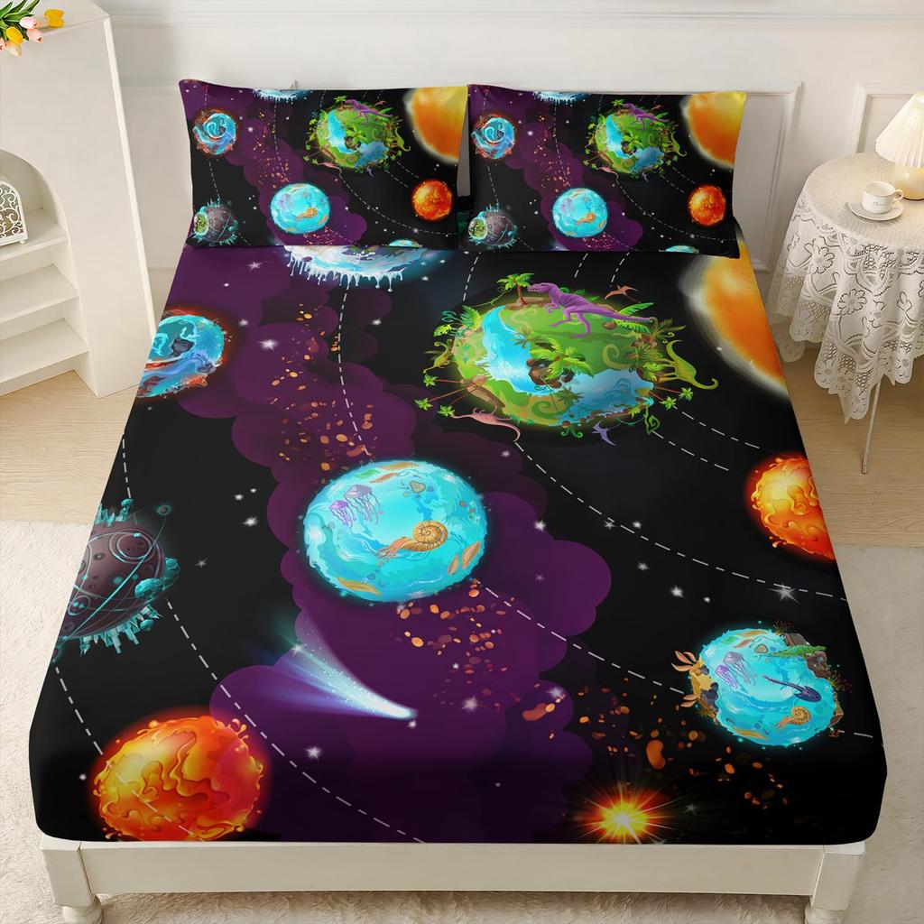 Prześcieradło z wzorem osobowości gamepada Trzyczęściowe Prześcieradło Trzyczęściowe Dzieci Dorośli