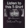 John Lennon Womens/Ladies Listen Lady T-Shirt