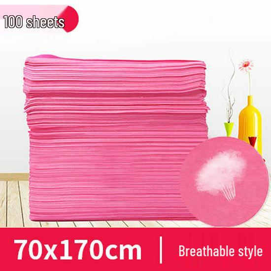 Waterproof Disposable Non-woven Bed Sheets with Face Hole for Beauty Salon Massage