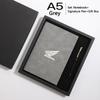 A5 Notebook+Signature Pen Gift Box Set Customized Gift Box For Honda Civic FIT Accord Prelude CRV 5th City CRZ CRX Jazz Sticker
