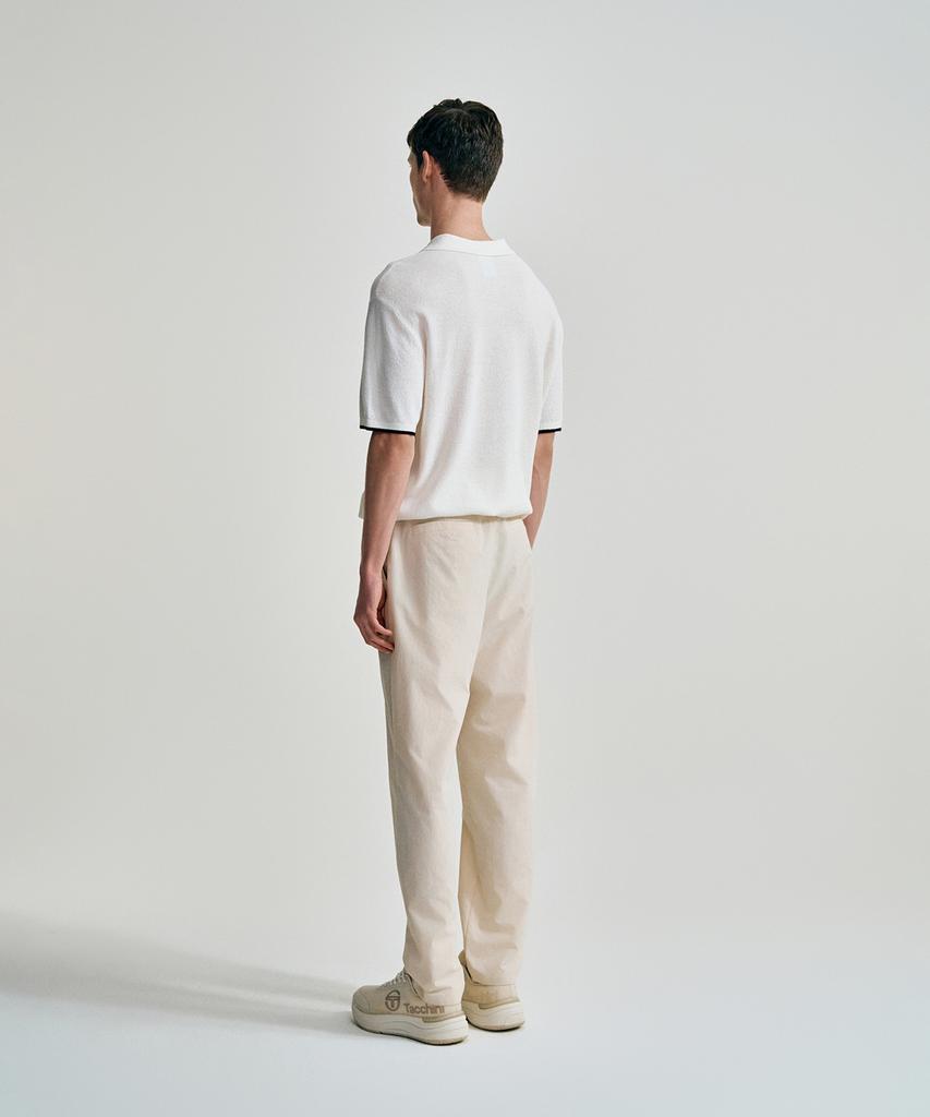 SERGIO TACCHINI M Cotton-Like Woven Comfort Fit Pants