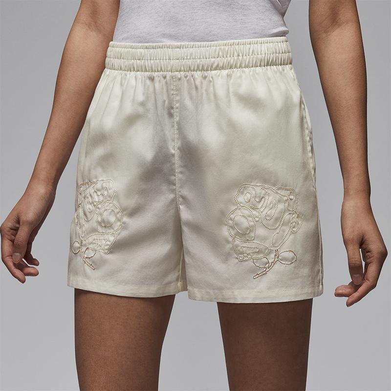 Jordan Women's Woven Shorts Light Orewood Brown HJ0094-133