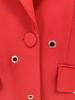 High Street Fashion Spring 2026 Metal Hole Single-Button Suit & Trousers Set