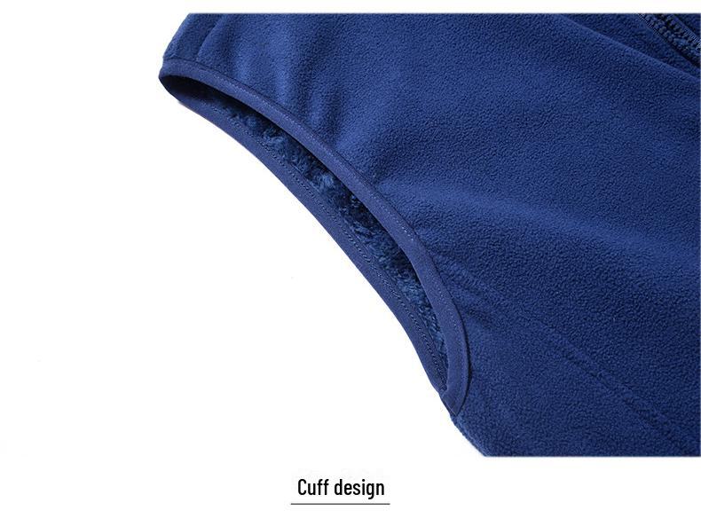 Heren Casual Mouwloos Fleece Vest - Herfst/Winter Sport Outdoor Jas