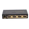  3 in 1 Out HD Multimedia Int face   , 4K 60Hz   with Infrared Remote, 3 Inputs to 1 Output for 2160P 1080P, Supports DTS HD TrueHD, LED Sta