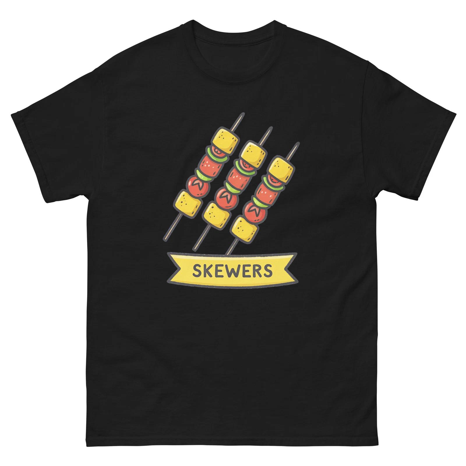 

Skewers Kitchen Home Cooking Culinary Utensil T-Shirt 2XL