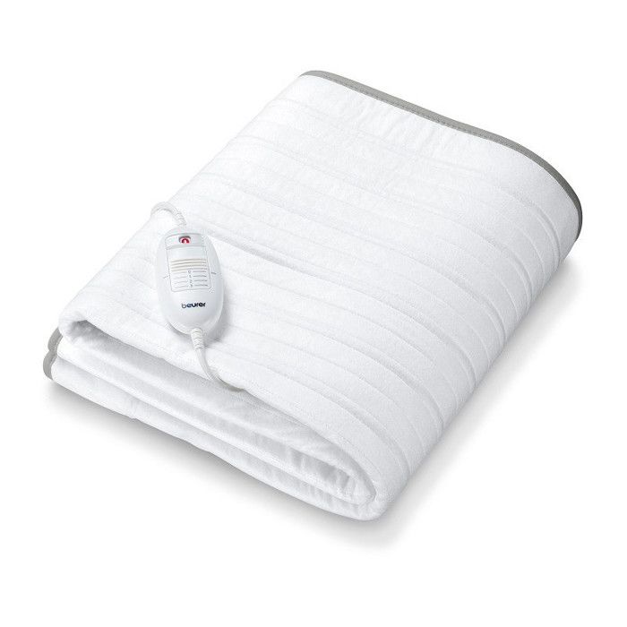 Chauffe-matelas - Beurer - TS 17 - Blanc - Système De Sécurité - 3 Niveaux De Température
