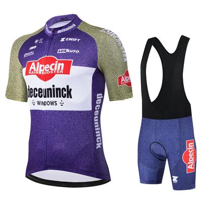Summer Alpecin Fenix Cycling Jersey Set Men's Road Bike Shirts Suit Bicycle Bib Shorts MTB Wear Maillot Culotte Cycling Clothing
