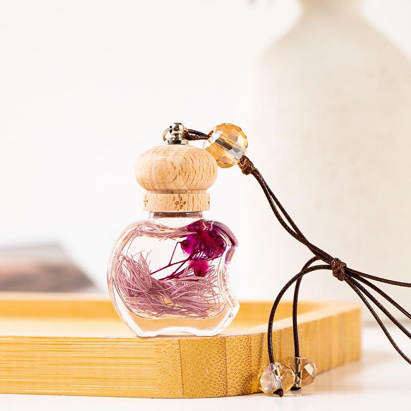Immortal flower Car Air Freshener Hanging Perfume Pendant Bottle Auto Essential Oils Perfume Bottle Diffuser Auto Ornaments