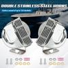 Corrosion-Resistant Stainless Steel Dual-Diaphragm Boat Horn 410 Hz 510 Hz High Tone Signal for Reliable Nautical Communication