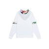 Puma Color Block Knit Hoodie Sweatshirt Women Tops White 531351-02