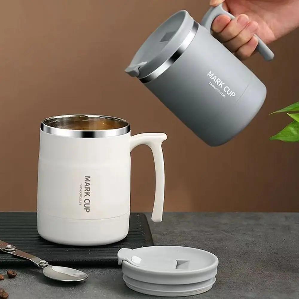 Anti-scalding Thermal Coffee Mug Double-layer Insulated Water Cup Durable Thermal Cup  Office