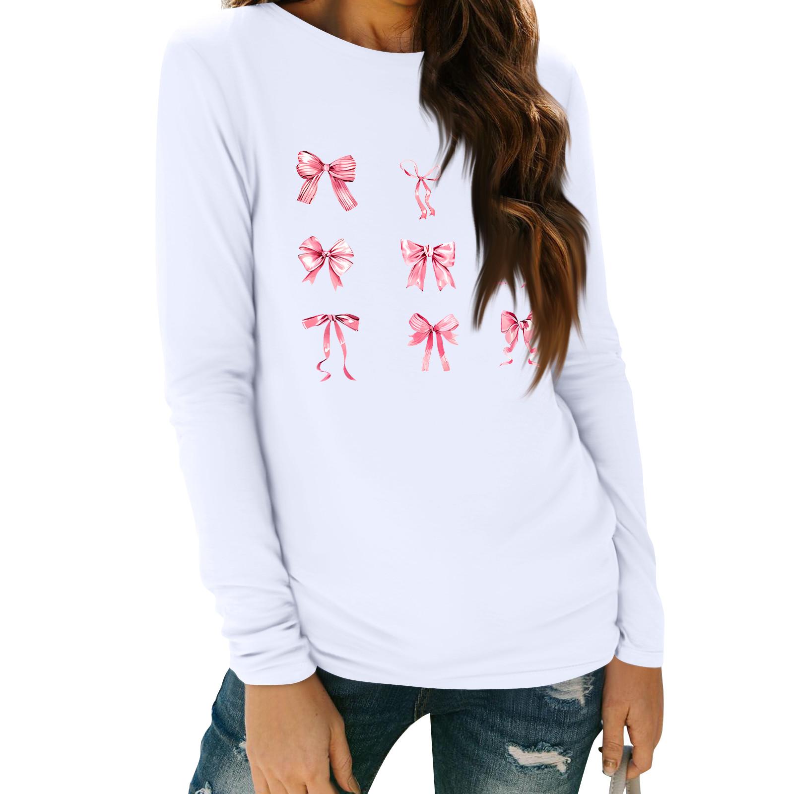 

Женские рубашки с длинным рукавом, топы, элегантные повседневные рубашки, топы-туники с круглым вырезом XL белый