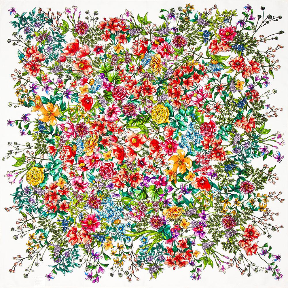 53cm 65cm 100% Natural Silk Smooth Scarves Muffler Female Customized Square Autumn Women's Shawl Hijab Friend Gift Kiss Painting