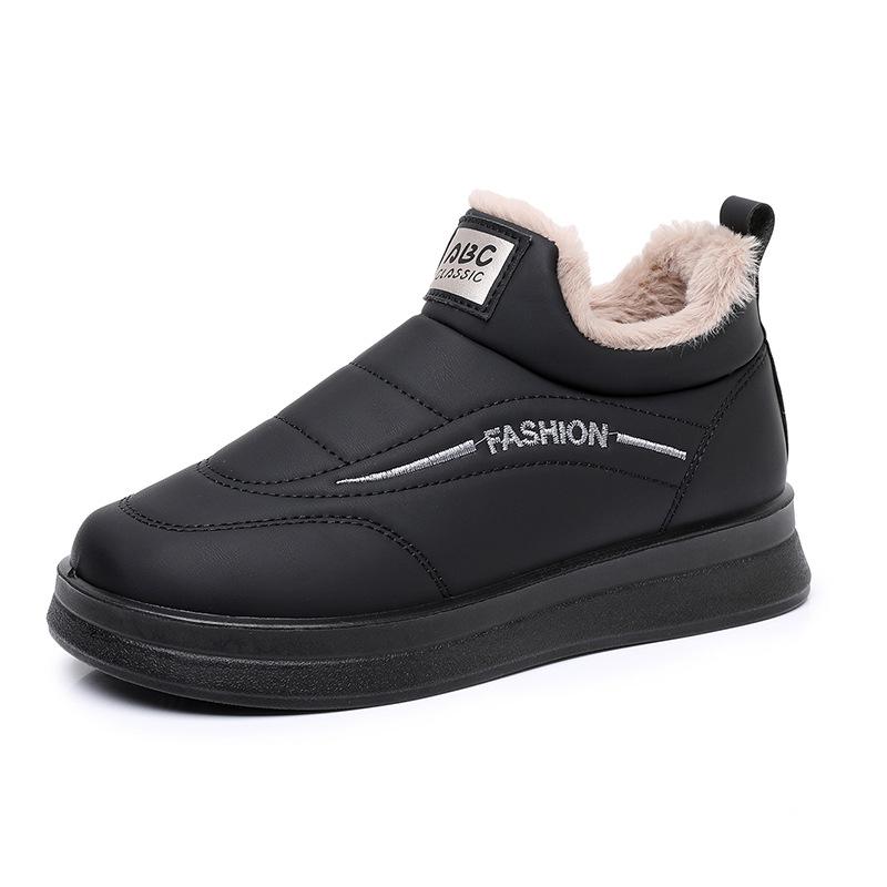 Winter New Shoes Women's Hair Generation, Velvet Warm Snow Boots Are Not Tired, Casual Women's Boots, Platform Cotton Shoes