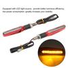 1 Pair 12V Motorcycle Turn Signal Lights LED Indicator Lamp for Sport Street Bike Off Road Chopper