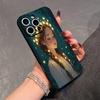 The Girl Wearing a Wreath Phone Case Is Suitable for iPhone 17 16 15 14 13 12 11Pro/Max/Plus Anti Drop and Shockproof Back Cover