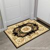 European Style Modern Non-Slip Water-Absorbing Door Mat, Machine Washable Entrance Carpet