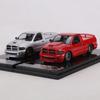 ¡Shoom 1!:64 Dodge Ram Srt-10 Camioneta Pick-up Simulación Aleación de Metal Fundido Modelo de Coche Juguete