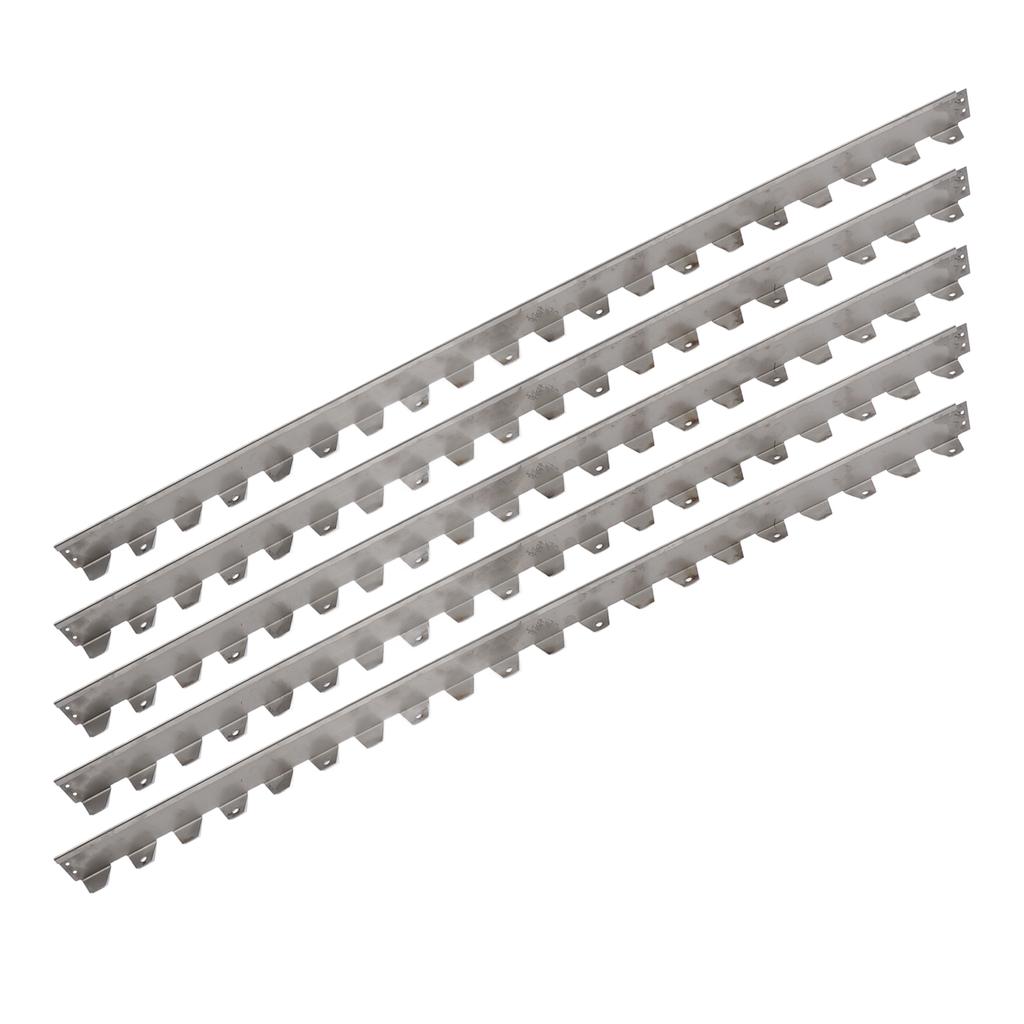 10Pcs Garden Edging Border 201 Stainless Steel Landscape Edging Kit for Flower Grass Yard