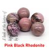16mm Mini Runde Kristallkugel Loses Set Natürlicher Taschenstein Energie Exemplar Quarz Globus Chakra Kugel Perlen Dekoration