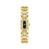 Relojes de Moda Pulsera Dorada Acero Inoxidable Reloj de Cuarzo Reloj Vintage para Mujer Relojes de Pulsera con Diamantes Regalos para Mujeres