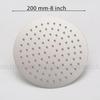 Brushed Rose Gold Rain shower head stainless steel Ultrathin water pressurize shower head in rose gold, Grey, brushed gold