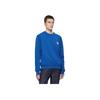New MLB Cartoon Sweatshirt Unisex Blue 31MT03011-07U