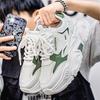22 Summer Thin Mesh Breathable Sports Shoes Youth Platform Dad Shoes Street Casual Shoes