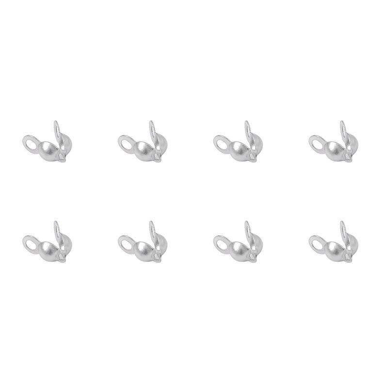 Stainless Steel Lobster Clasp End Cap for Beading Jewelry Accessories