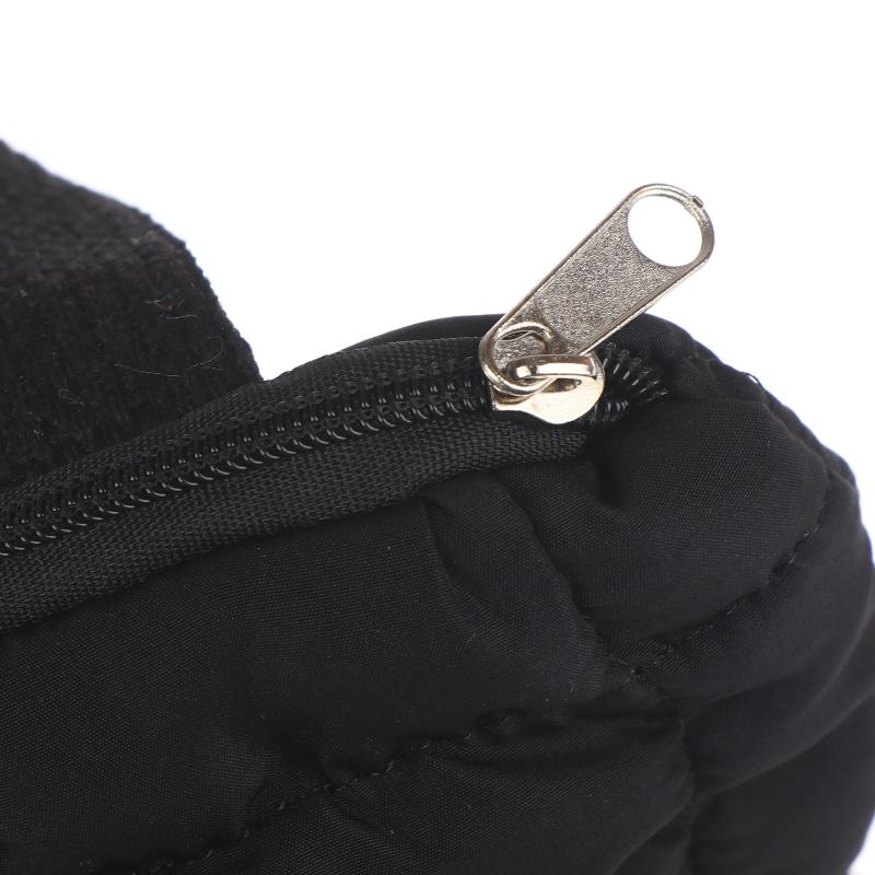 1Pcs Mini Cosmetic Pouch Cloud Waist Pack Lightweight Solid Secure Button Closure With Decorative Coin Purse And Headphone Bag