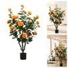 3 28 Feet Camellia Artificial Plants Planter Realistic Faux Floral Plant Blooming