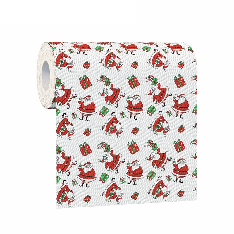 

Утолщенные одноразовые кухонные бумажные полотенца, многослойная конструкция для влажного и сухого использования, идеально подходят для Рождества, Хэллоуина, пикников, вечеринок