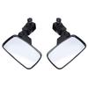 Golf Cart Side Rearview Mirror 360 Degrees  Adjustable Angle Universal Golf Cart Side Mirrors for 1in 1.25in Square Tube