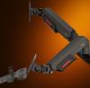 HKC Dual-Bildschirm Monitorständer: Zwei-in-Eins Rotierender Mechanischer Arm mit Bohrerfreiem Heben (KR51)