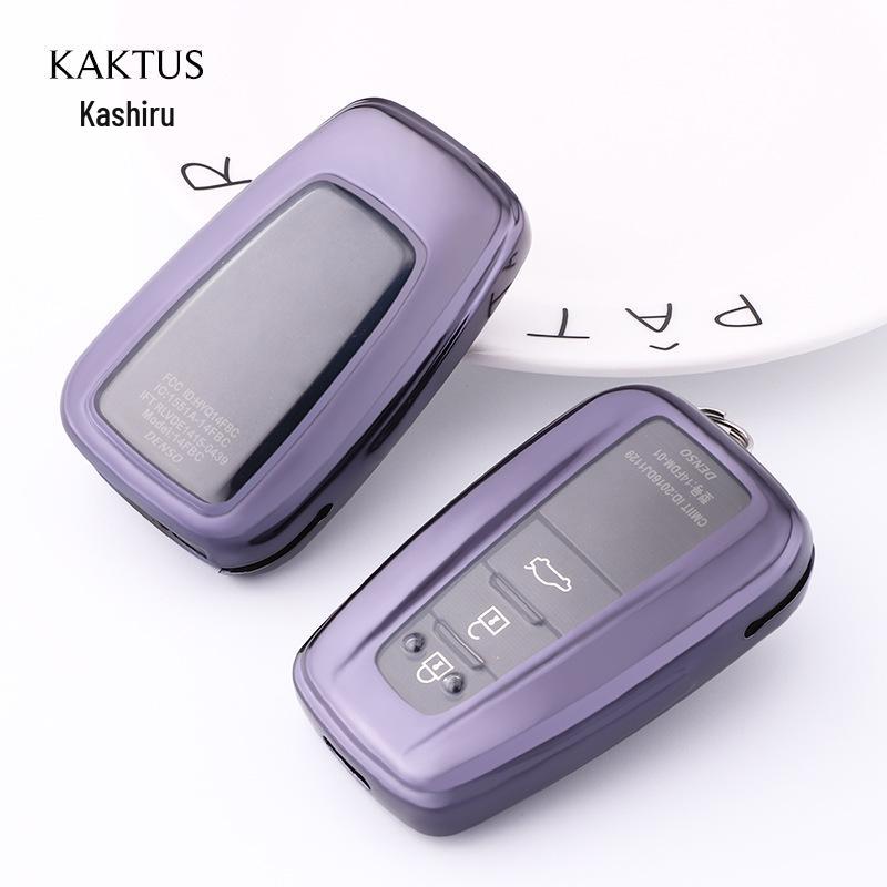 KAKTUS Car Key Case for 2018 Toyota Camry/Prado