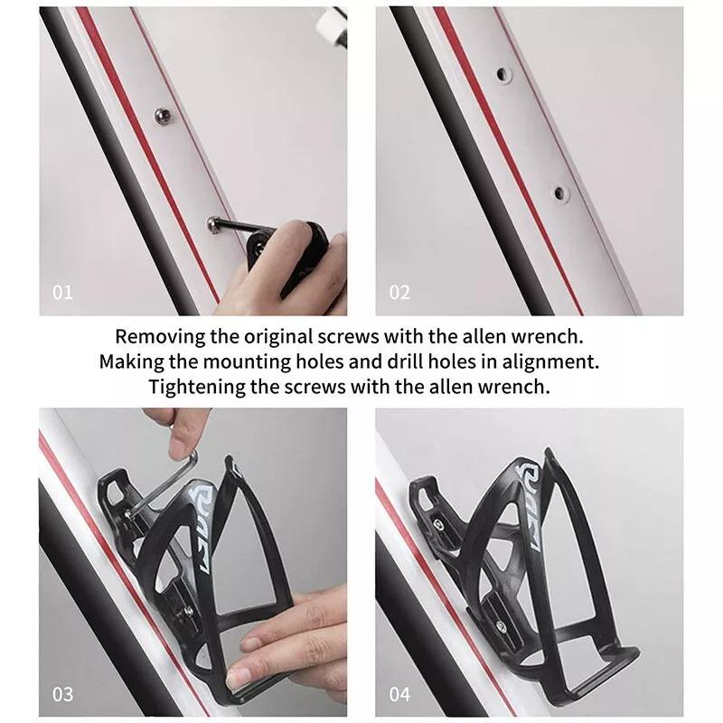 2PCS Cup Holder Water Bottle Cage Holder Bracket Bike Cycling MTB Bicycle Drink