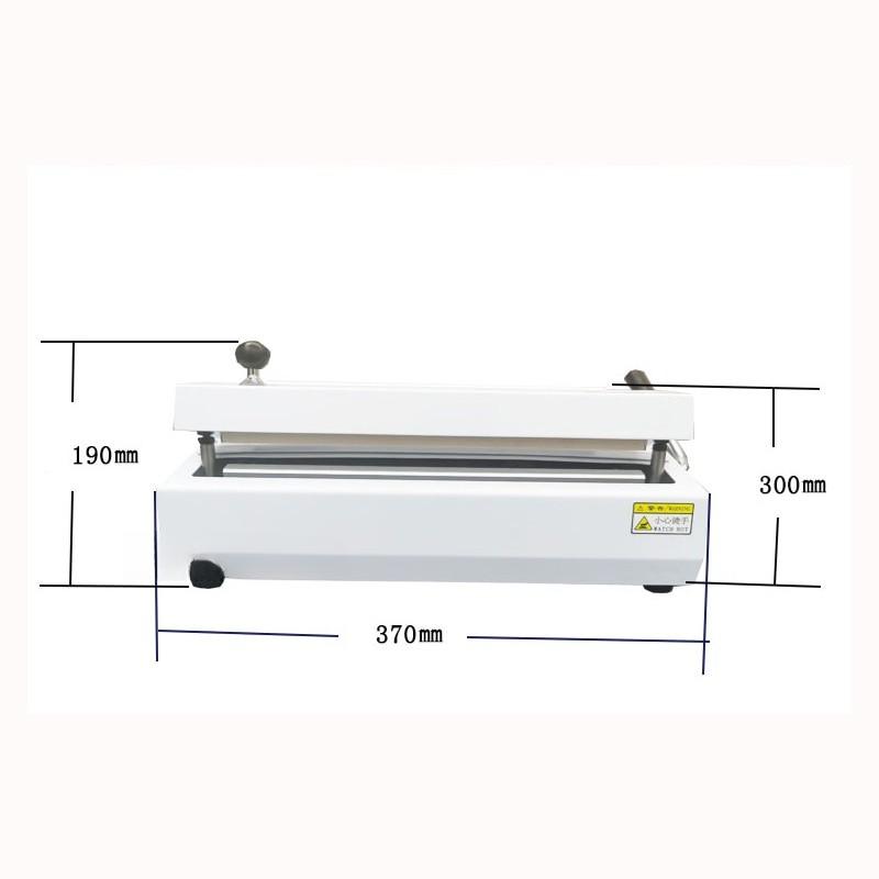 400W Medical Dental Sealing Machine Sterilization Pouches Sealer Stainless Steel Oral Material Packaging Equipment