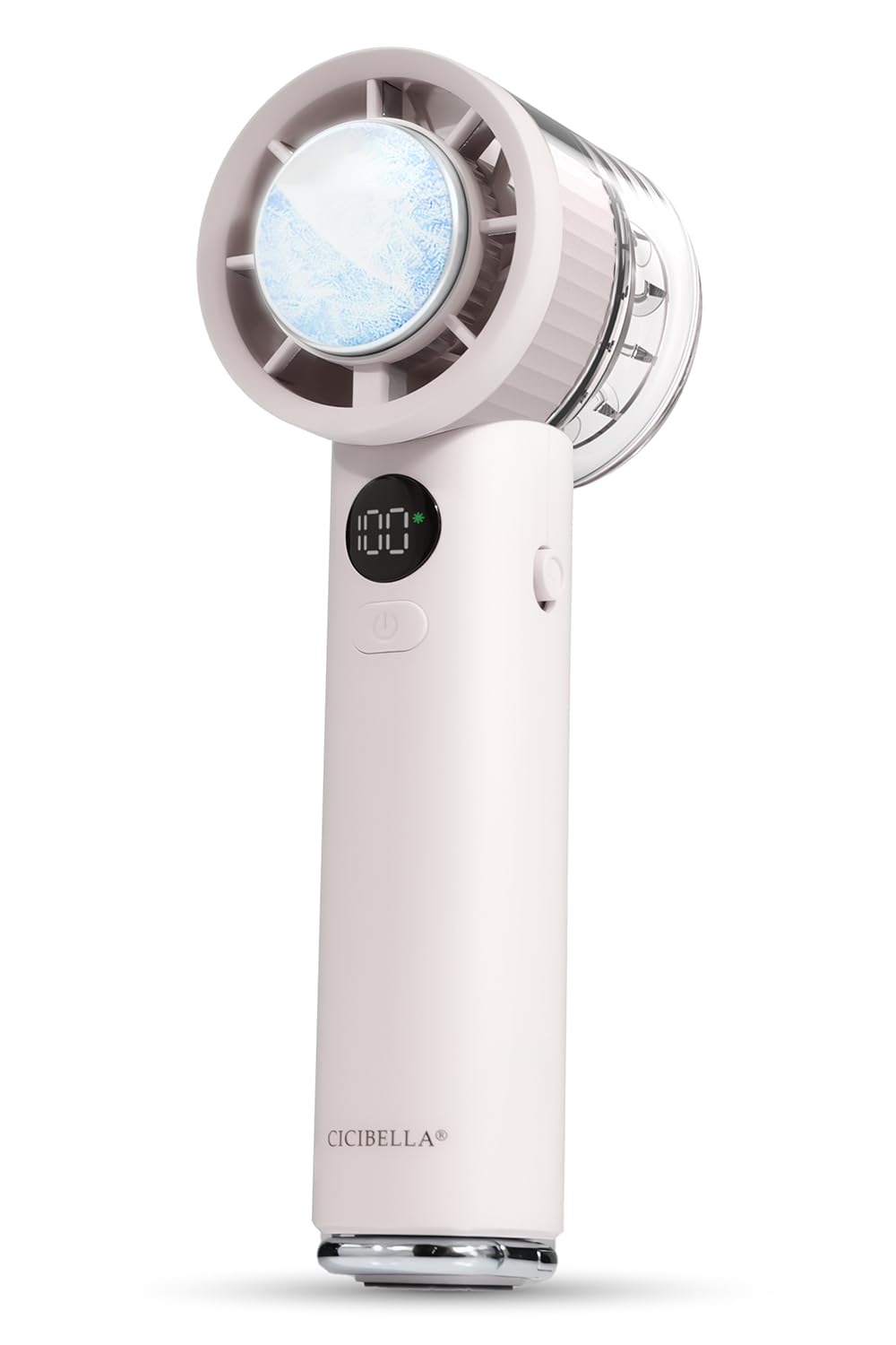 

Model Instant Sisibella Handy Cooling Small 100 Levels of Wind Speed Long Operation Cool to the Cooler Handheld Heat Protection With With Dusty Brown