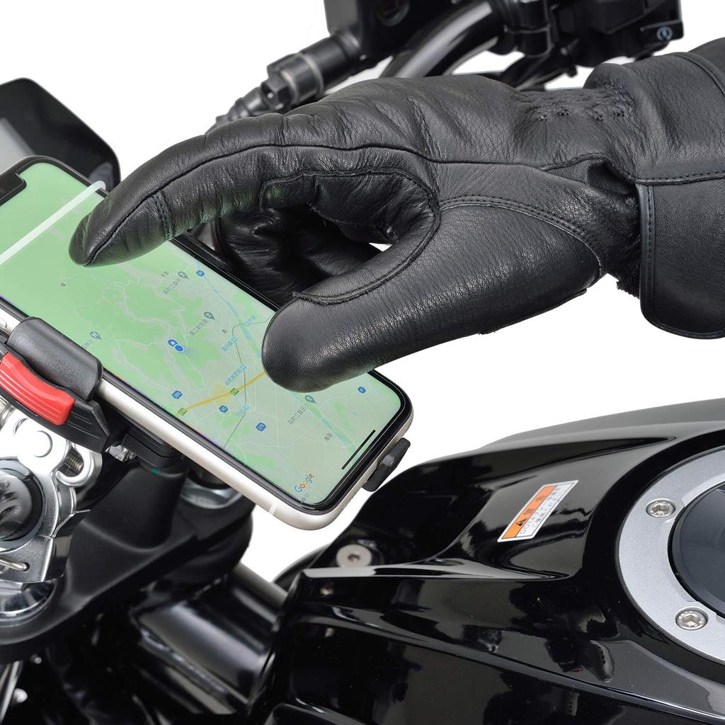 Daytona Motorcycle Winter Leather Waterproof and Made In Premium Winter Size 17578 Gloves, (Cowhide), Windproof, Japan, Inner-Stitched Gloves,