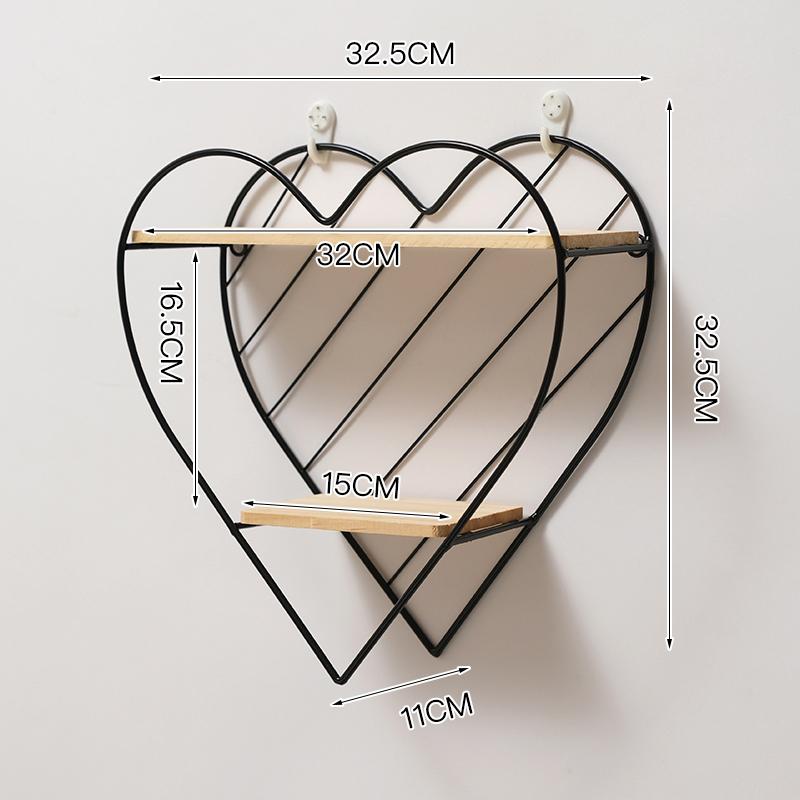 Creative Dressing Table Cosmetics Storage Rack Beauty Shop Wall Skincare Product Compartment Shelf Wall Mounted  Bathroom Shelf